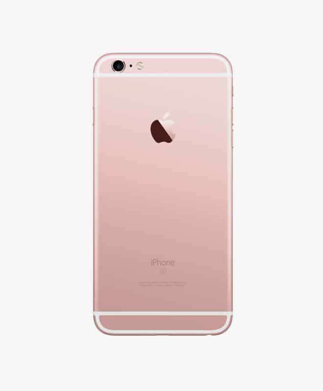 Iphone 6s Rose Gold Back
