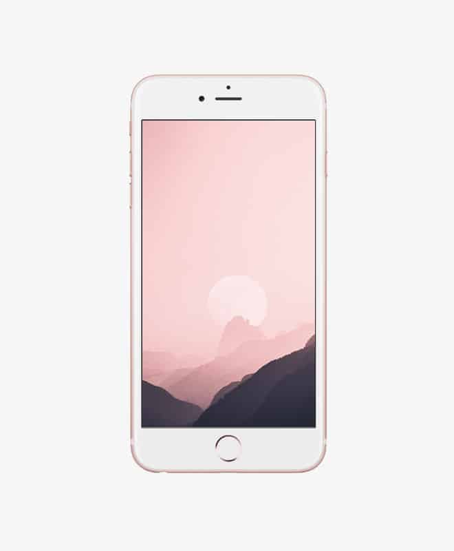 iphone 6s Rose Gold Front