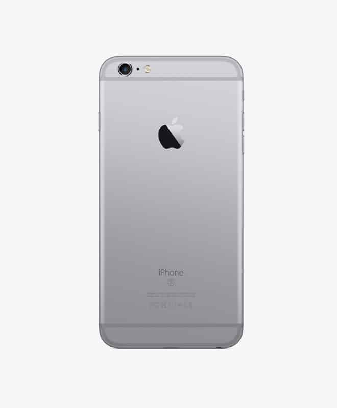 iphone 6s space grey Back
