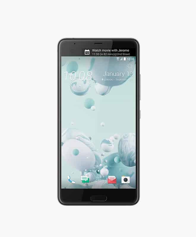 Front image of the HTC U Ultra.
