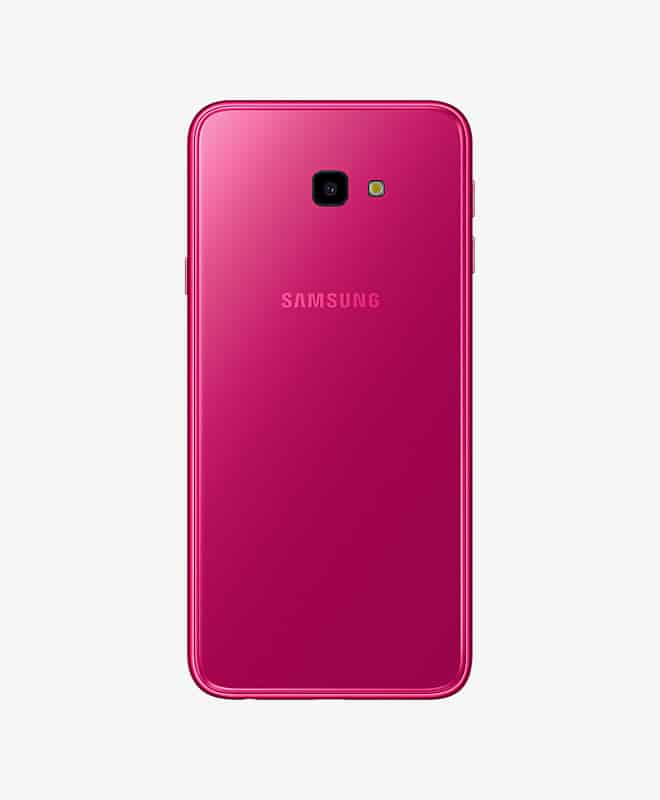 back image of the Samsung Galaxy J4+