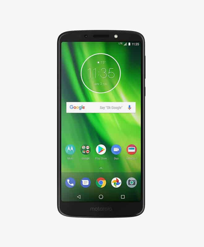 Front of the motorola g6 play