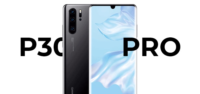 Huawei P30 Pro front and back