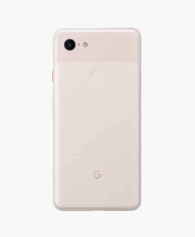 Google Pixel 3 XL Not Pink back
