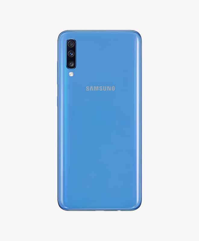 Samsung Galaxy A70 Blue Back