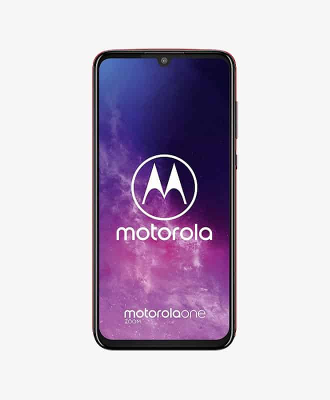 Motorola One Zoom Grey front