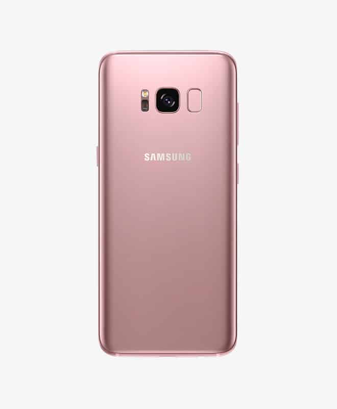 Samsung S8+ Rose Pink back