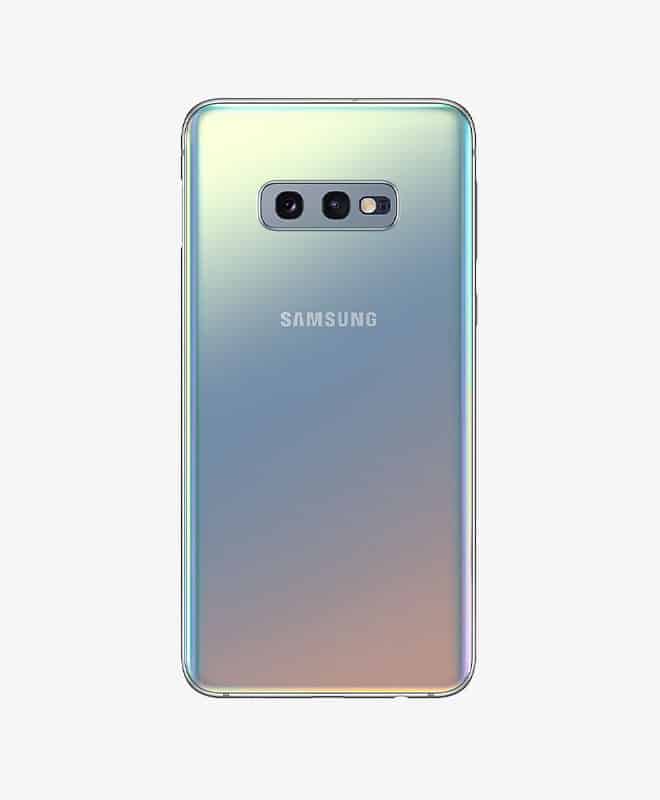 Samsung Galaxy S10e Prism Silver back