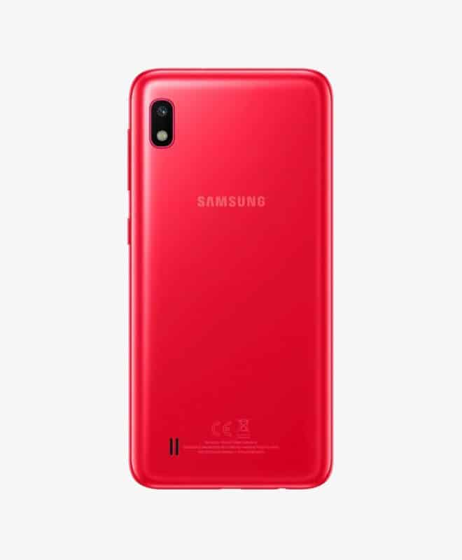 samsung-a10-red-back